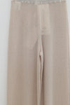 SWAYING/KNIT straight pants SW24SS3B48 linen PS83